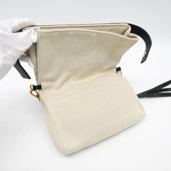 BOTTEGA VENETA Black Leather Shoulder Bag - Picture 8 of 10